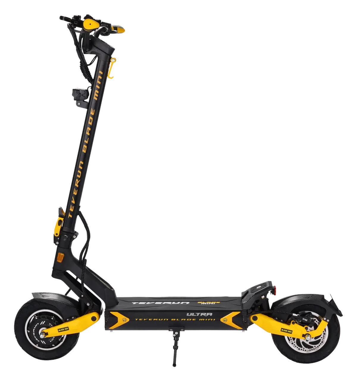 Sarı detaylı Teverun Blade Mini Ultra yandan