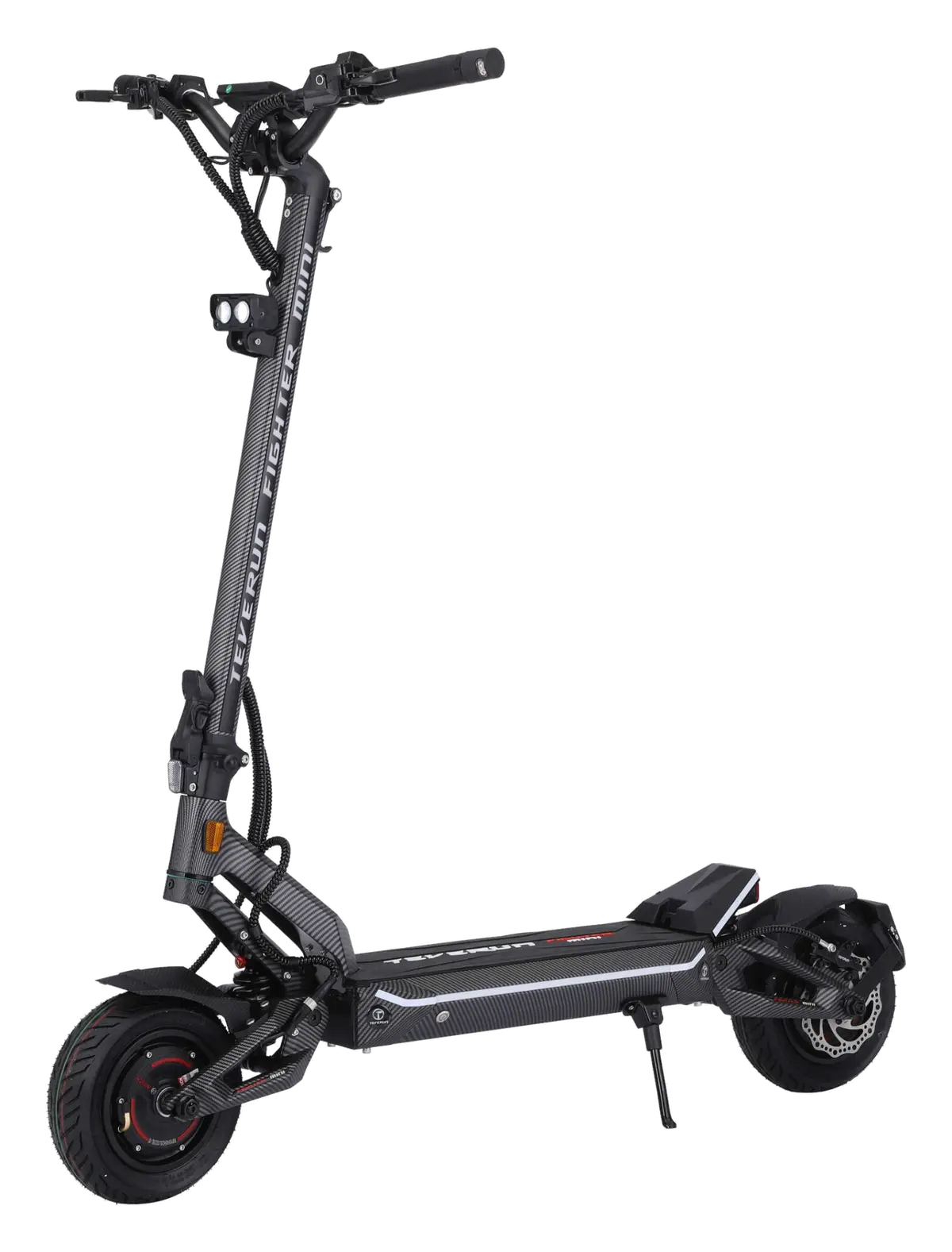 Teverun Fighter Mini Pro diğer açıdan önden çapraz